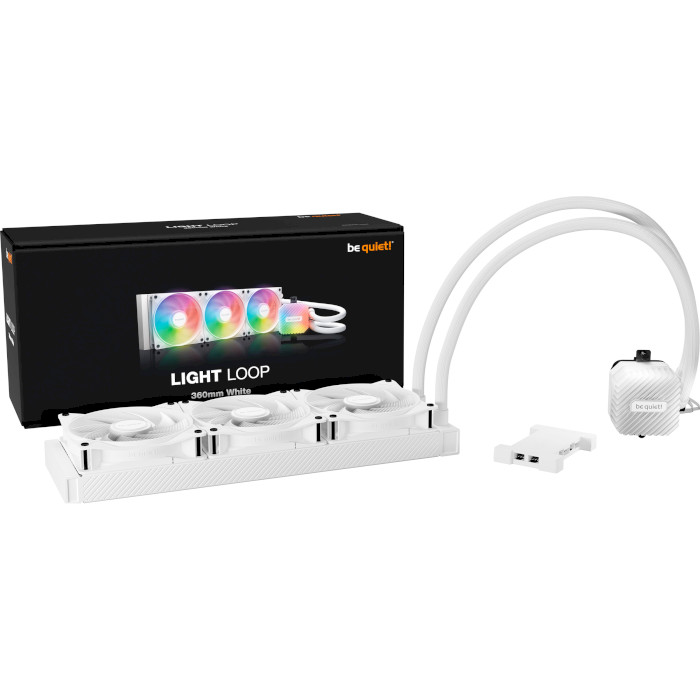 Система водяного охолодження BE QUIET! Light Loop 360 White (BW023)