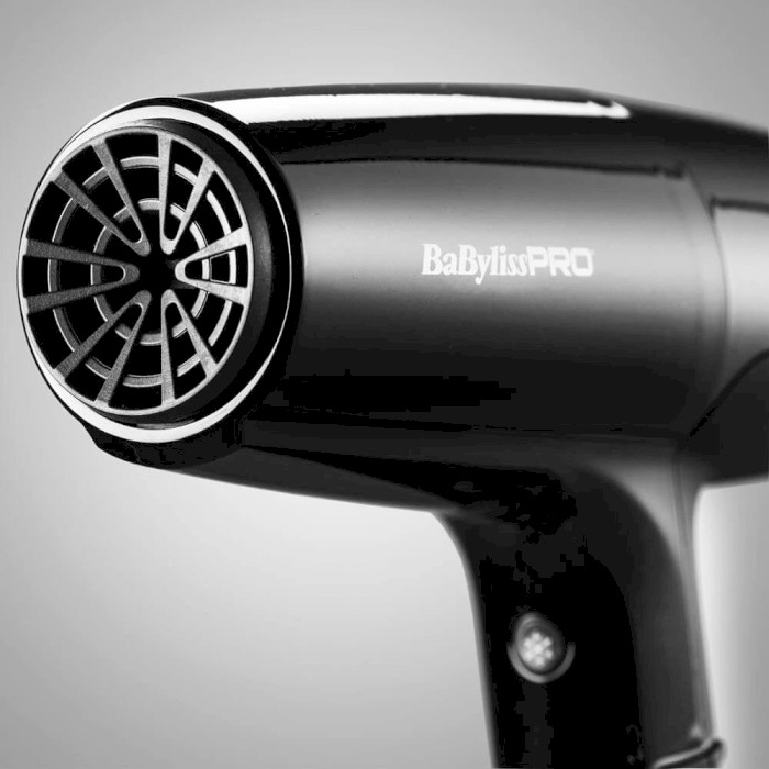 Фен BaByliss PRO BAB8550BE Falco Black/Silver