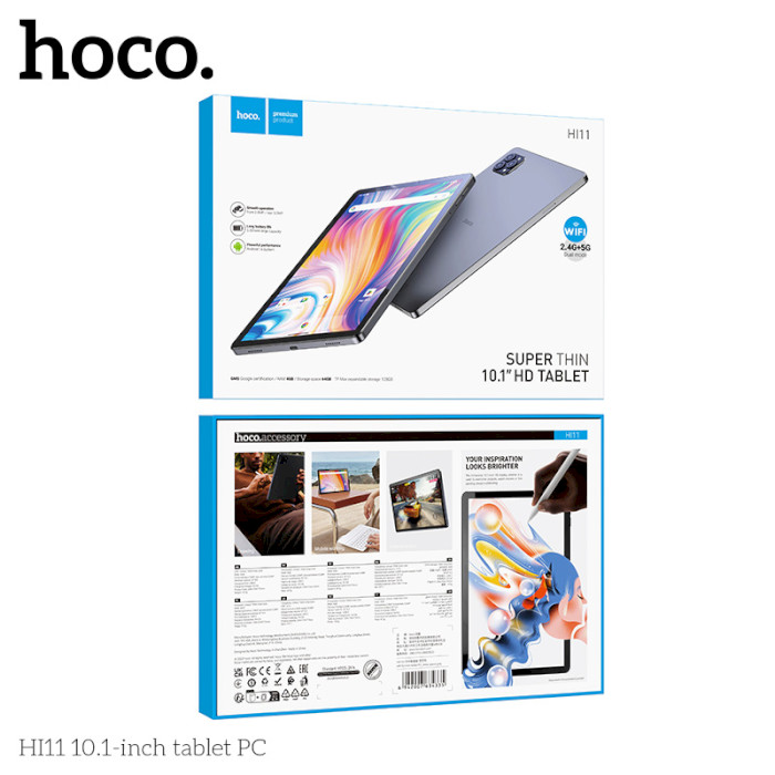 Планшет HOCO HI11 4/64GB Space Gray