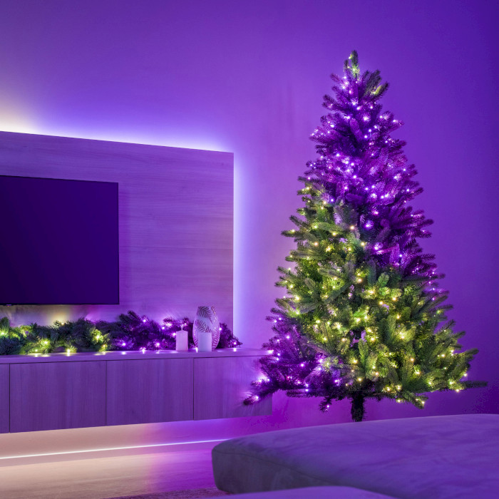 Штучна ялинка зі Smart LED гірляндою TWINKLY Pre-Lit Regal Tree Strings RGB 500 IP20 (TG70P4425P01)