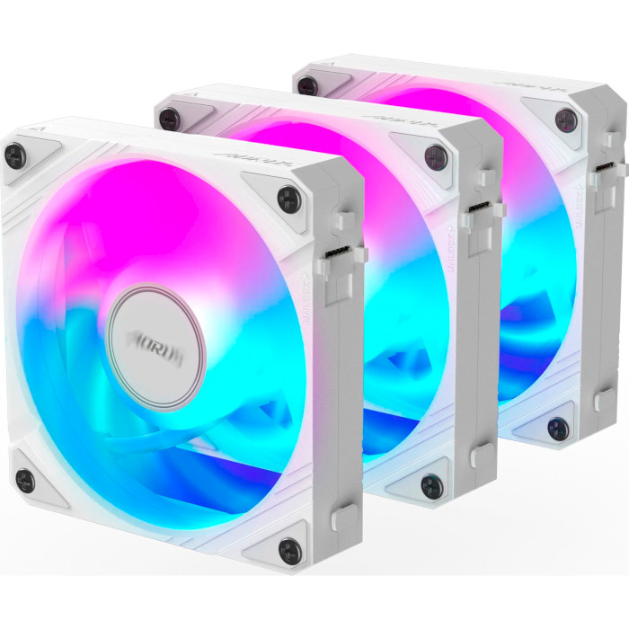 Комплект вентиляторів AORUS Ez Chain Fan 120 Ice 3-Pack (GP-ECFAN1203 ICE)