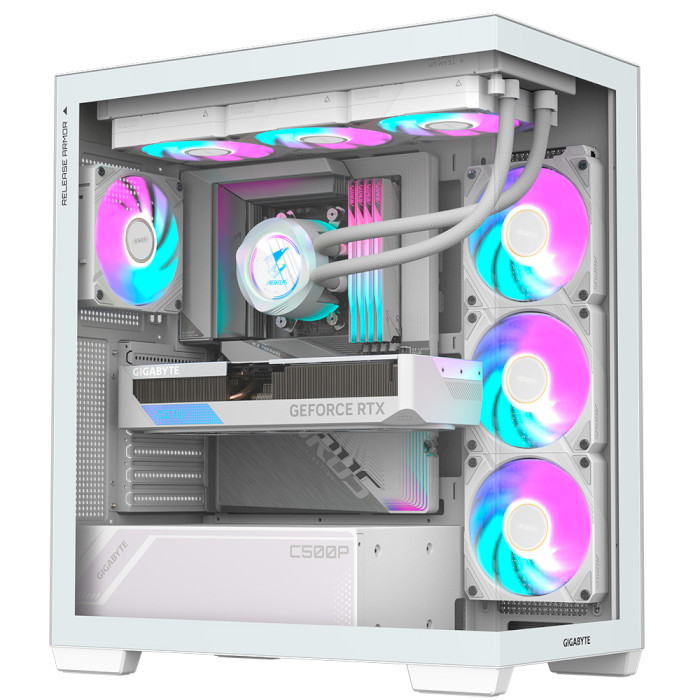 Комплект вентиляторів AORUS Ez Chain Fan 120 Ice 3-Pack (GP-ECFAN1203 ICE)