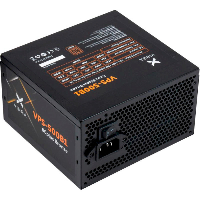 Блок живлення 500W VINGA VPS-500B1