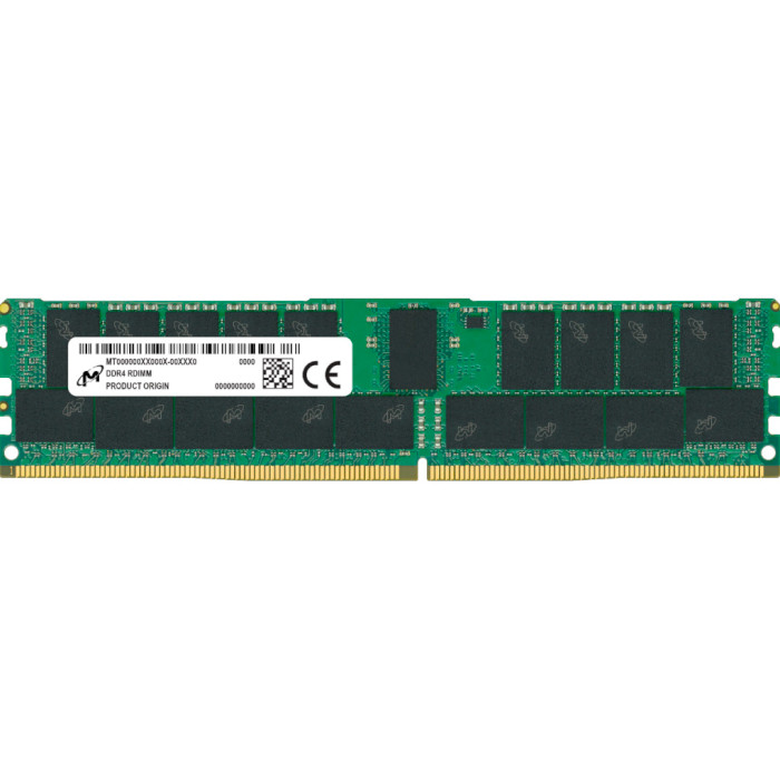 Модуль памяти DDR4 3200MHz 32GB MICRON ECC RDIMM (MTA18ASF4G72PZ-3G2R)