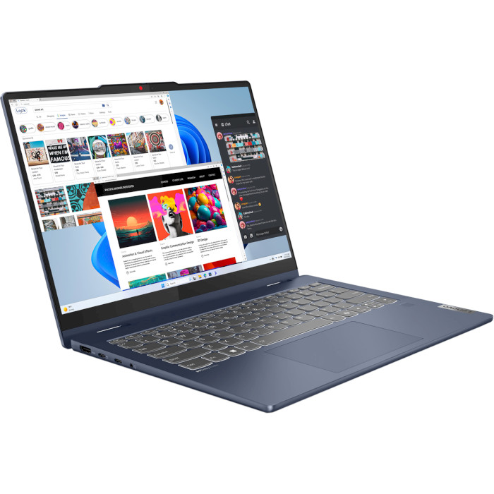 Ноутбук LENOVO IdeaPad 5 2-in-1 14IRH9 Cosmic Blue (83KX0049RA)