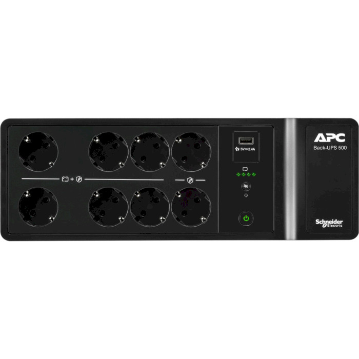 ДБЖ APC Back-UPS 500VA 230V Schuko (BE500G2-GR)