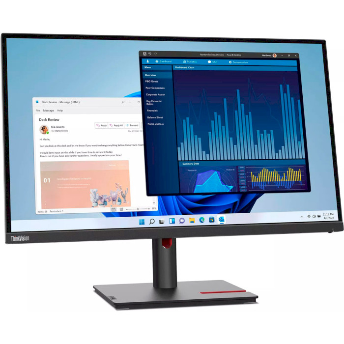 Монітор LENOVO ThinkVision T27p-30 (63A9GAT1EU)