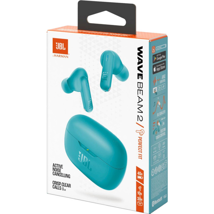 Навушники JBL Wave Beam 2 Blue (JBLWBEAM2BLU)