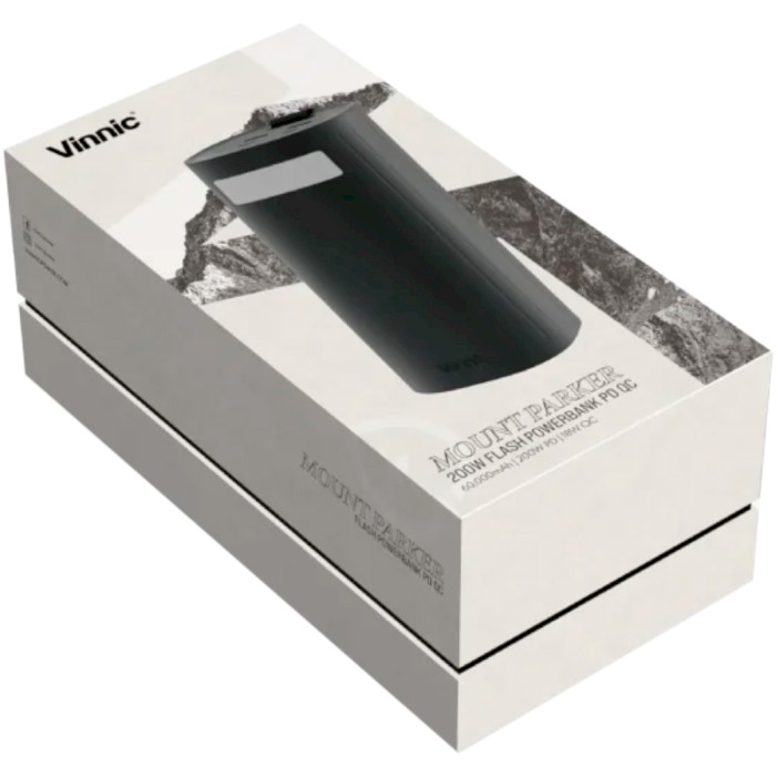 Повербанк VINNIC Mount Parker 60000mAh