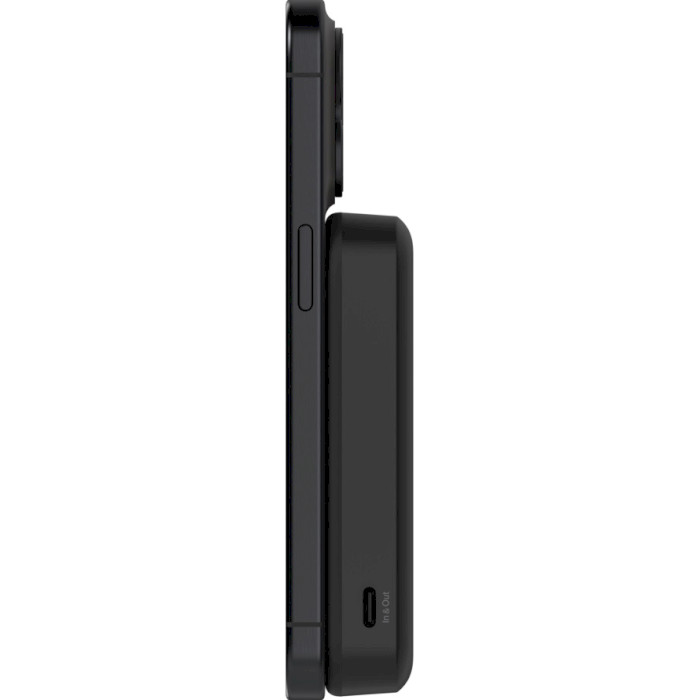 Повербанк MagSafe BELKIN BoostCharge Pro Magnetic Power Bank with Qi2 15W 8K 8000mAh Black (BPD007BTBK)