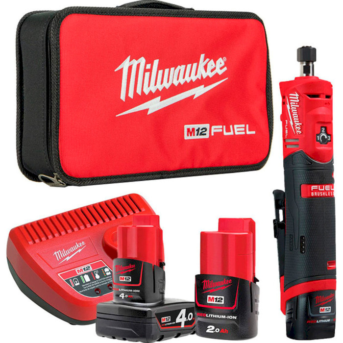 Прямая шлифмашина MILWAUKEE M12FDGS-422B (4933471436)