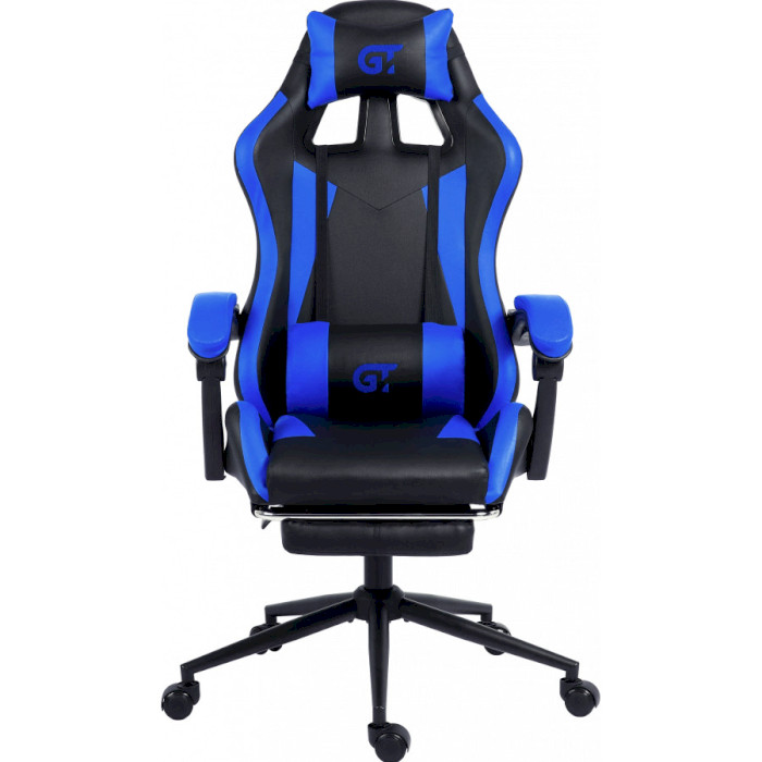 Кресло геймерское GT RACER X-2323 Black/Blue