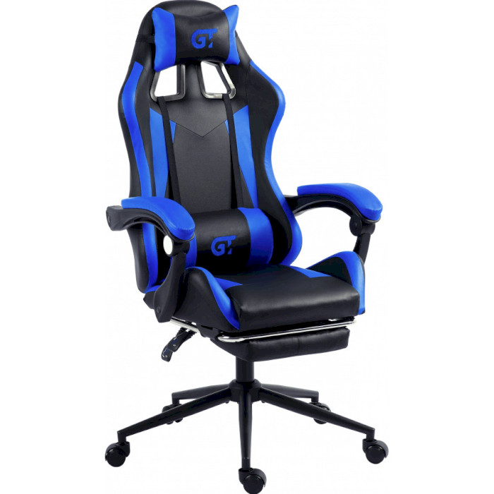 Кресло геймерское GT RACER X-2323 Black/Blue