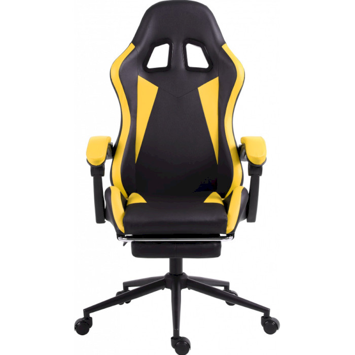 Кресло геймерское GT RACER X-2323 Black/Yellow