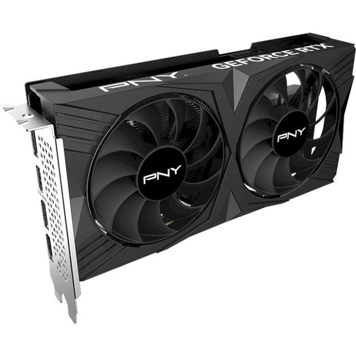 Відеокарта PNY GeForce RTX 4060 8GB Verto Dual Fan DLSS 3 (VCG40608DFXPB1)