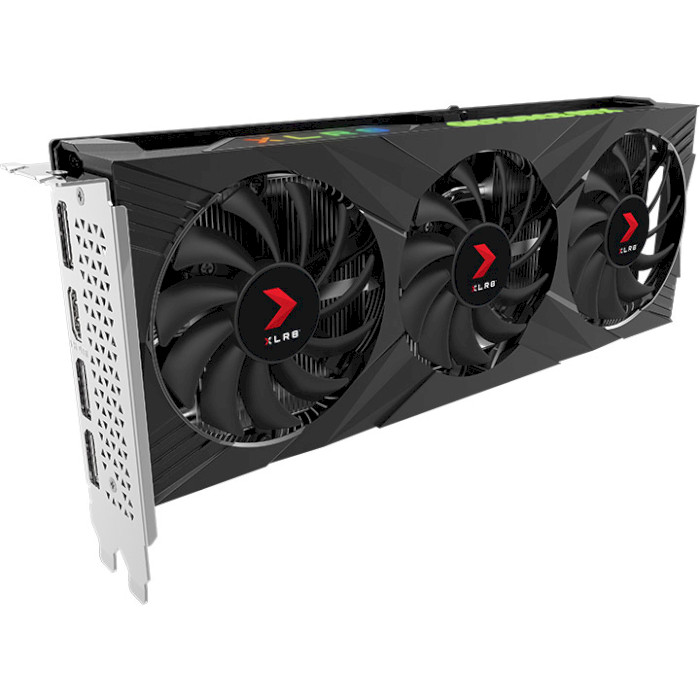 Відеокарта PNY GeForce RTX 4060 8GB XLR8 Gaming Verto Epic-X RGB Triple Fan DLSS 3 (VCG40608TFXXPB1)