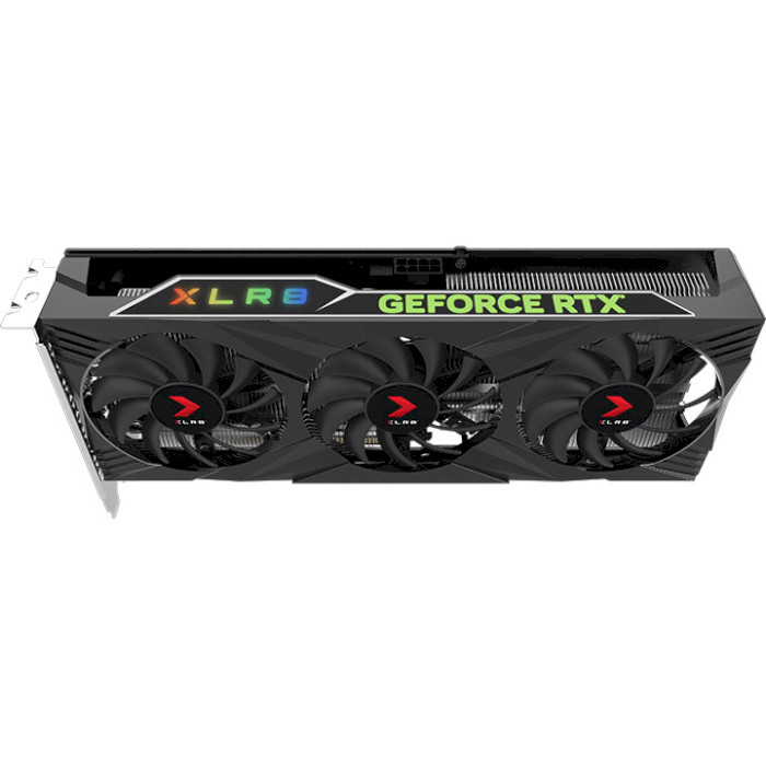 Відеокарта PNY GeForce RTX 4060 8GB XLR8 Gaming Verto Epic-X RGB Triple Fan DLSS 3 (VCG40608TFXXPB1)