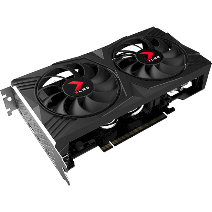 Відеокарта PNY GeForce RTX 4060 8GB XLR8 Gaming Verto OC Dual Fan DLSS 3 (VCG40608DFXPB1-O)