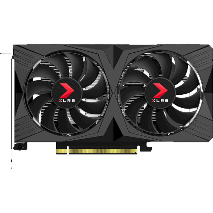 Відеокарта PNY GeForce RTX 4060 8GB XLR8 Gaming Verto OC Dual Fan DLSS 3 (VCG40608DFXPB1-O)