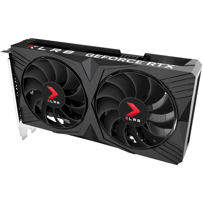 Відеокарта PNY GeForce RTX 4060 8GB XLR8 Gaming Verto OC Dual Fan DLSS 3 (VCG40608DFXPB1-O)