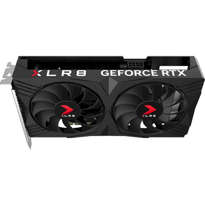 Відеокарта PNY GeForce RTX 4060 8GB XLR8 Gaming Verto OC Dual Fan DLSS 3 (VCG40608DFXPB1-O)