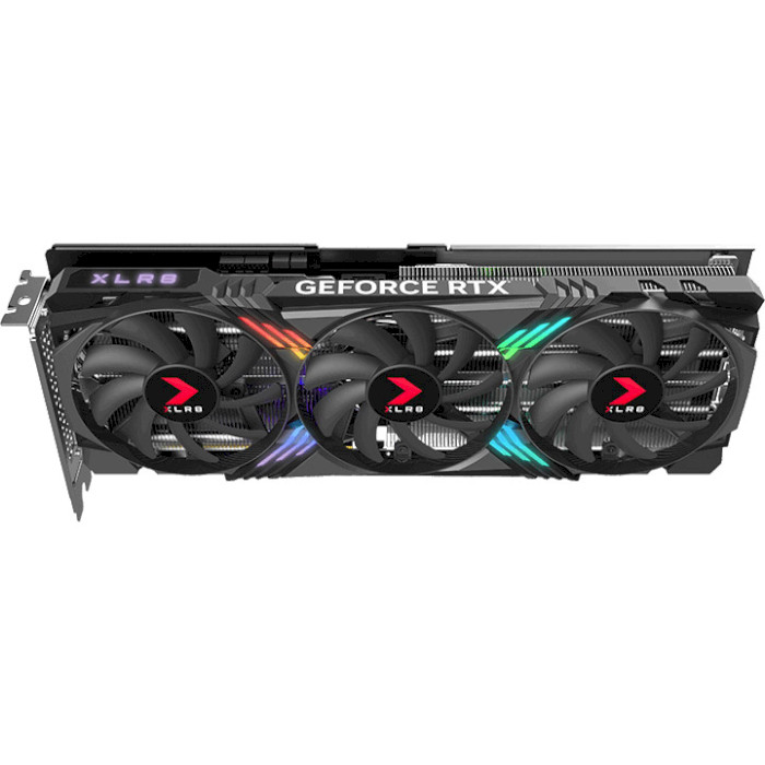 Відеокарта PNY GeForce RTX 4070 Super 12GB XLR8 Gaming Verto Epic-X RGB OC Triple Fan DLSS 3 (VCG4070S12TFXXPB1-O)