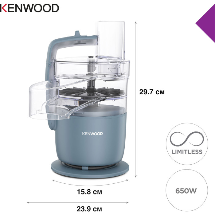 Кухонна машина KENWOOD Go Collection KZM 35.300.GY (PL0W20011510)