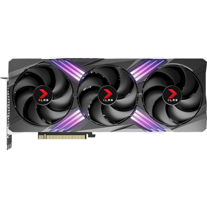 Відеокарта PNY GeForce RTX 4070 Ti Super 16GB XLR8 Gaming Verto Epic-X RGB OC Triple Fan DLSS 3 (VCG4070TS16TFXXPB1-O)