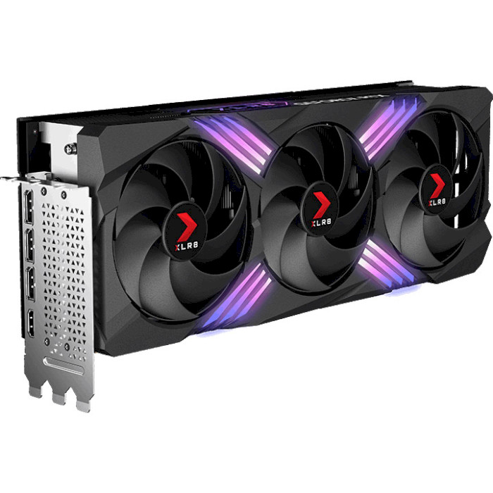 Відеокарта PNY GeForce RTX 4080 Super 16GB XLR8 Gaming Verto Epic-X RGB OC Triple Fan DLSS 3 (VCG4080S16TFXXPB1-O)