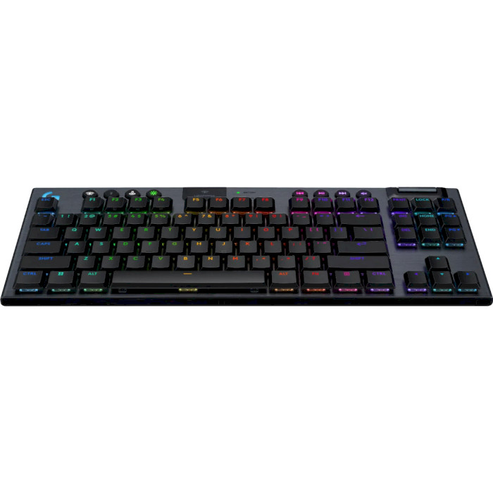 Клавіатура бездротова LOGITECH G915 X Lightspeed TKL Wireless Gaming Keyboard Clicky Black (920-012757)