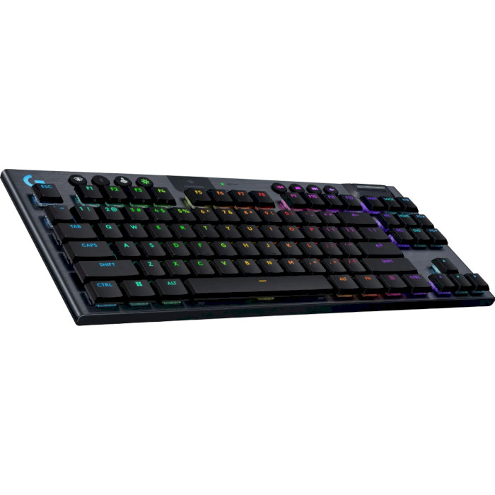 Клавіатура бездротова LOGITECH G915 X Lightspeed TKL Wireless Gaming Keyboard Clicky Black (920-012757)