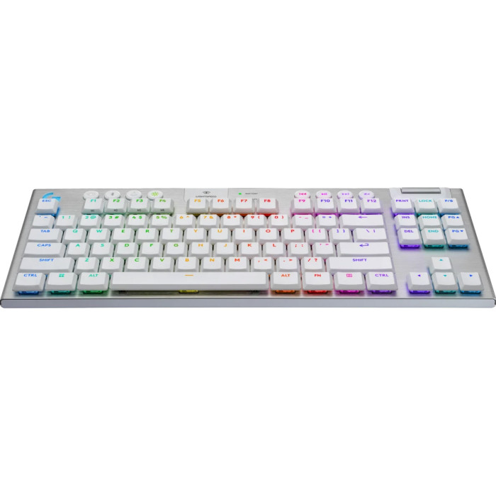 Клавиатура беспроводная LOGITECH G915 X Lightspeed TKL Wireless Gaming Keyboard Tactile White (920-012737)