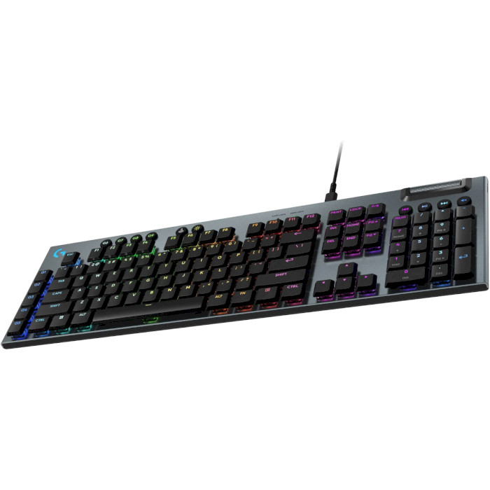 Клавіатура LOGITECH G915 X Lightspeed Wired Gaming Keyboard Tactile Black (920-012942)