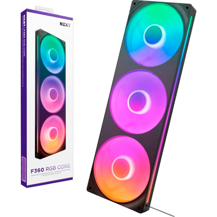 Вентилятор NZXT F360 RGB Core Black (RF-U36HF-B1)