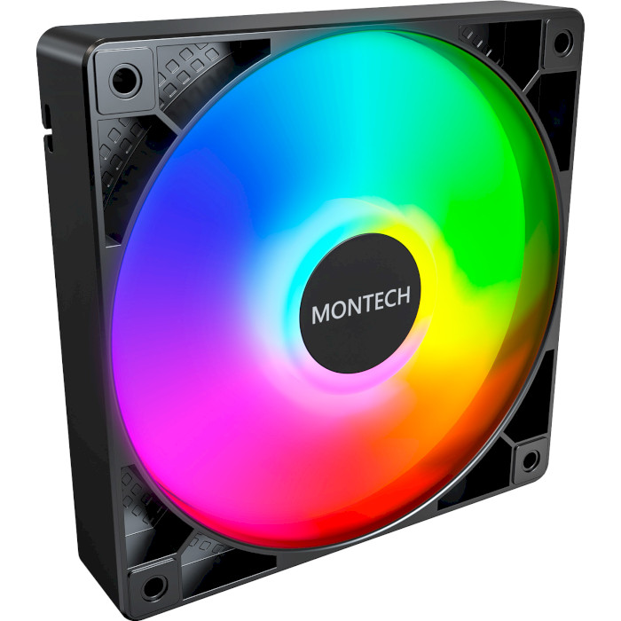 Вентилятор MONTECH GF120 ARGB PWM Black