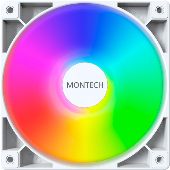 Вентилятор MONTECH GF120 ARGB PWM White