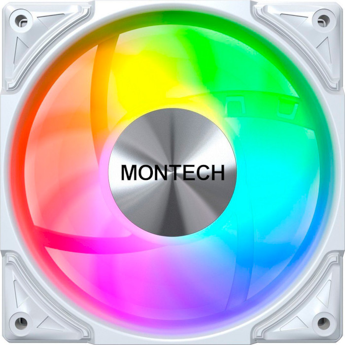 Вентилятор MONTECH Metal Pro 12 ARGB PWM White