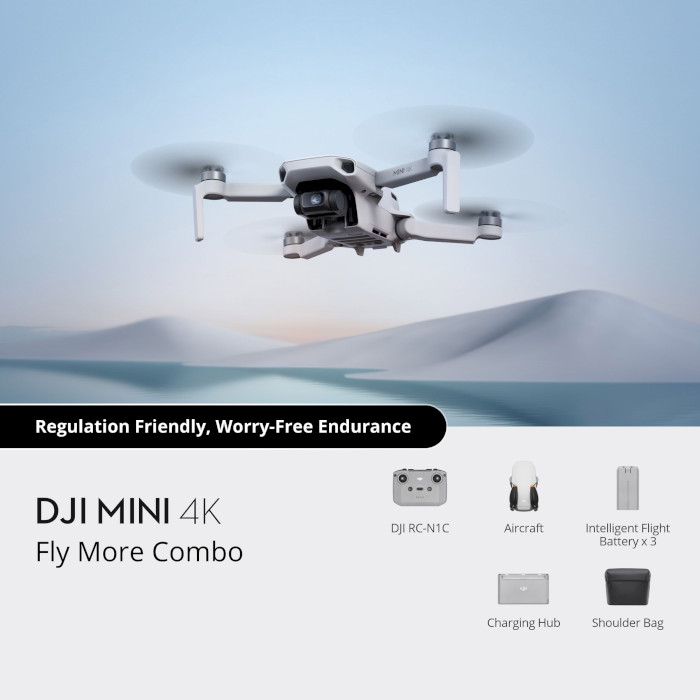 Квадрокоптер DJI Mini 4K Fly More Combo (CP.MA.00000797.01)