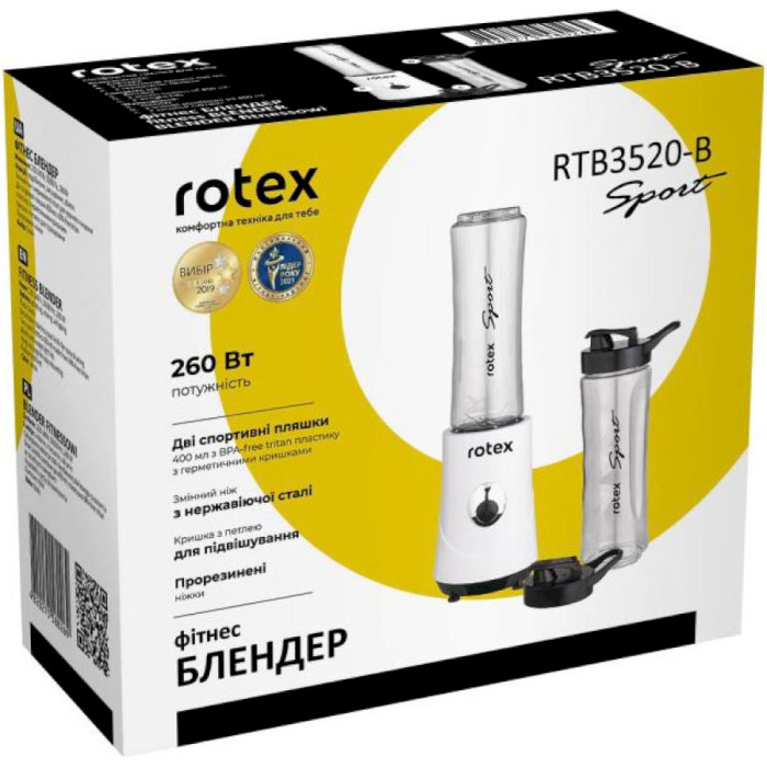 Фитнес-блендер ROTEX RTB3520-B Sport