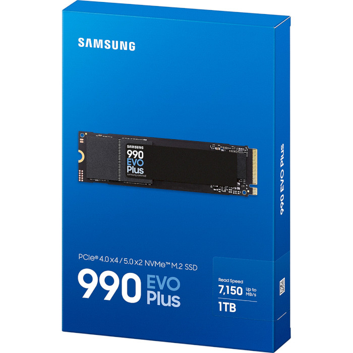 SSD диск SAMSUNG 990 EVO Plus 1TB M.2 NVMe (MZ-V9S1T0BW)