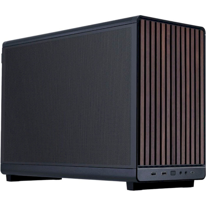 Корпус LIAN LI A3-mATX Wood Edition Black (G99.A3X-WD.00)