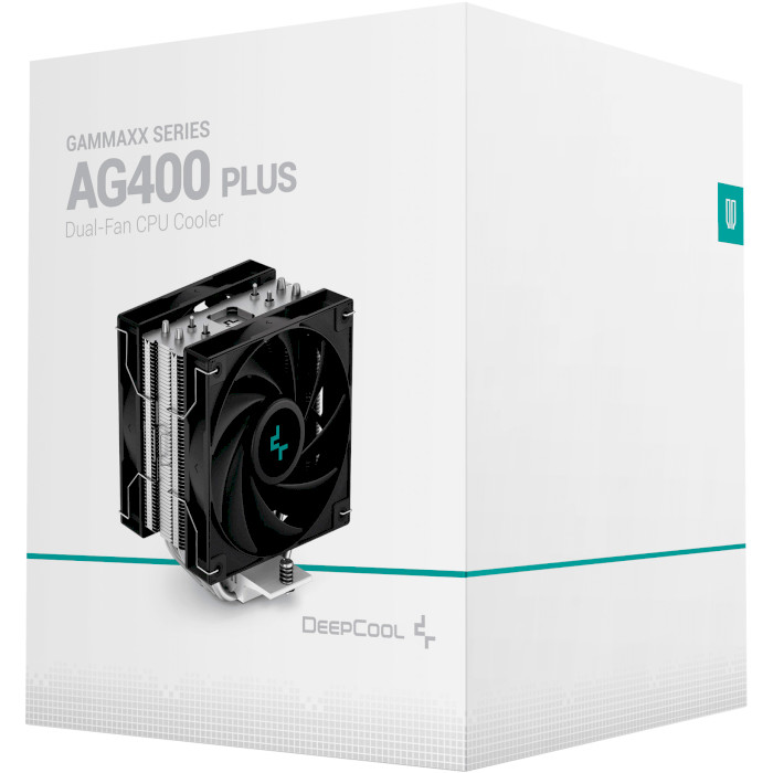 Кулер для процесора DEEPCOOL AG400 Plus (R-AG400-BKNNMD-G)