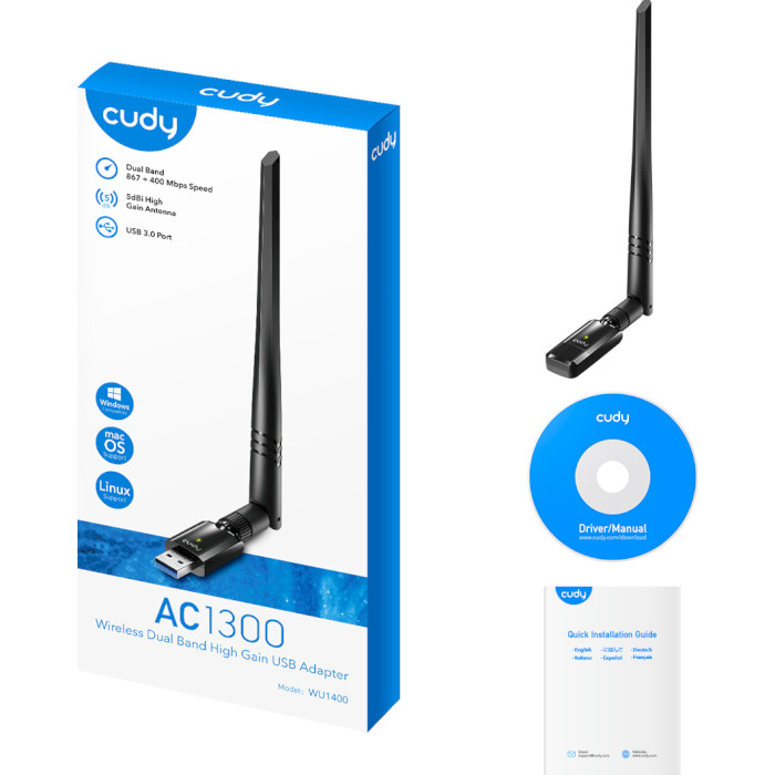 Wi-Fi адаптер CUDY WU1400