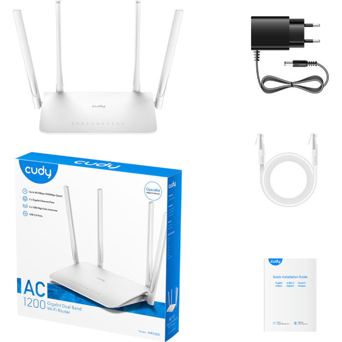 Wi-Fi роутер CUDY WR1300