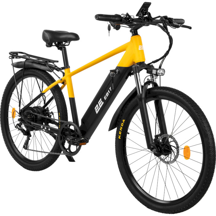 Електровелосипед 2E EB17 26" Yellow/Black (500W)