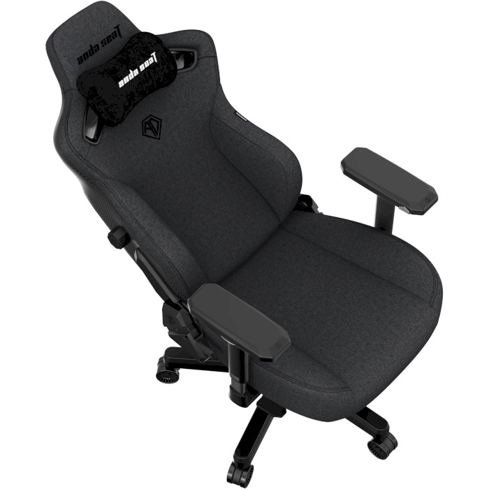 Кресло геймерское ANDA SEAT Kaiser 3 Fabric Size XL Dark Gray