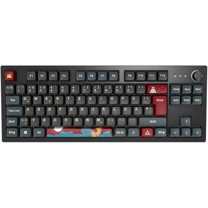 Клавиатура MONTECH MKey TKL Darkness Gateron G Pro 2.0 Red Switch