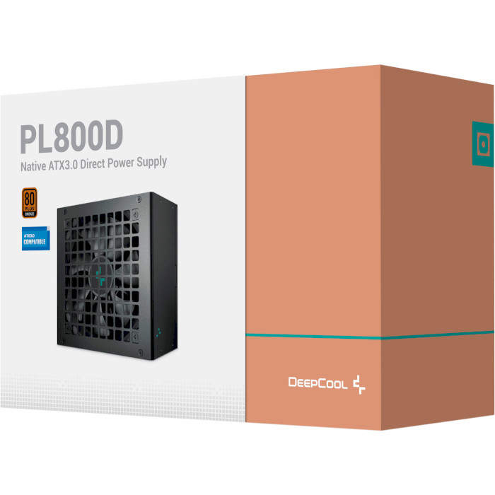 Блок живлення 800W DEEPCOOL PL800D (R-PL800D-FC0B-EU)