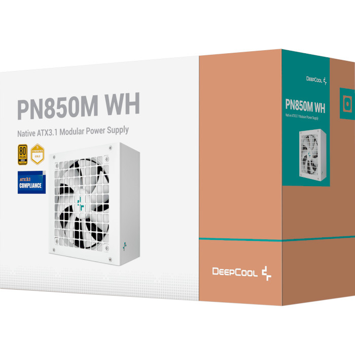 Блок живлення 850W DEEPCOOL PN850M White (R-PN850M-FC0W-EU)