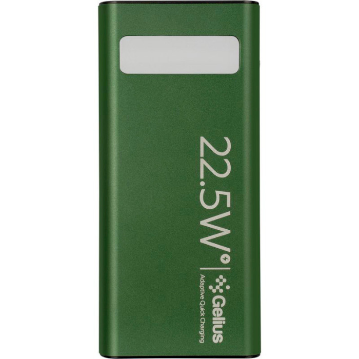 Повербанк GELIUS Lightstone GP-PB300 30000mAh Green (00000090465)